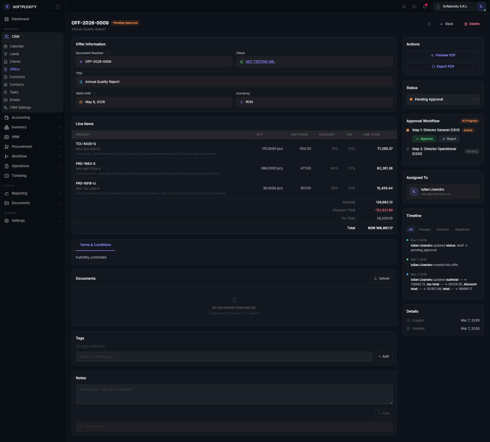 Multi-Tenant ERP Platform — 2