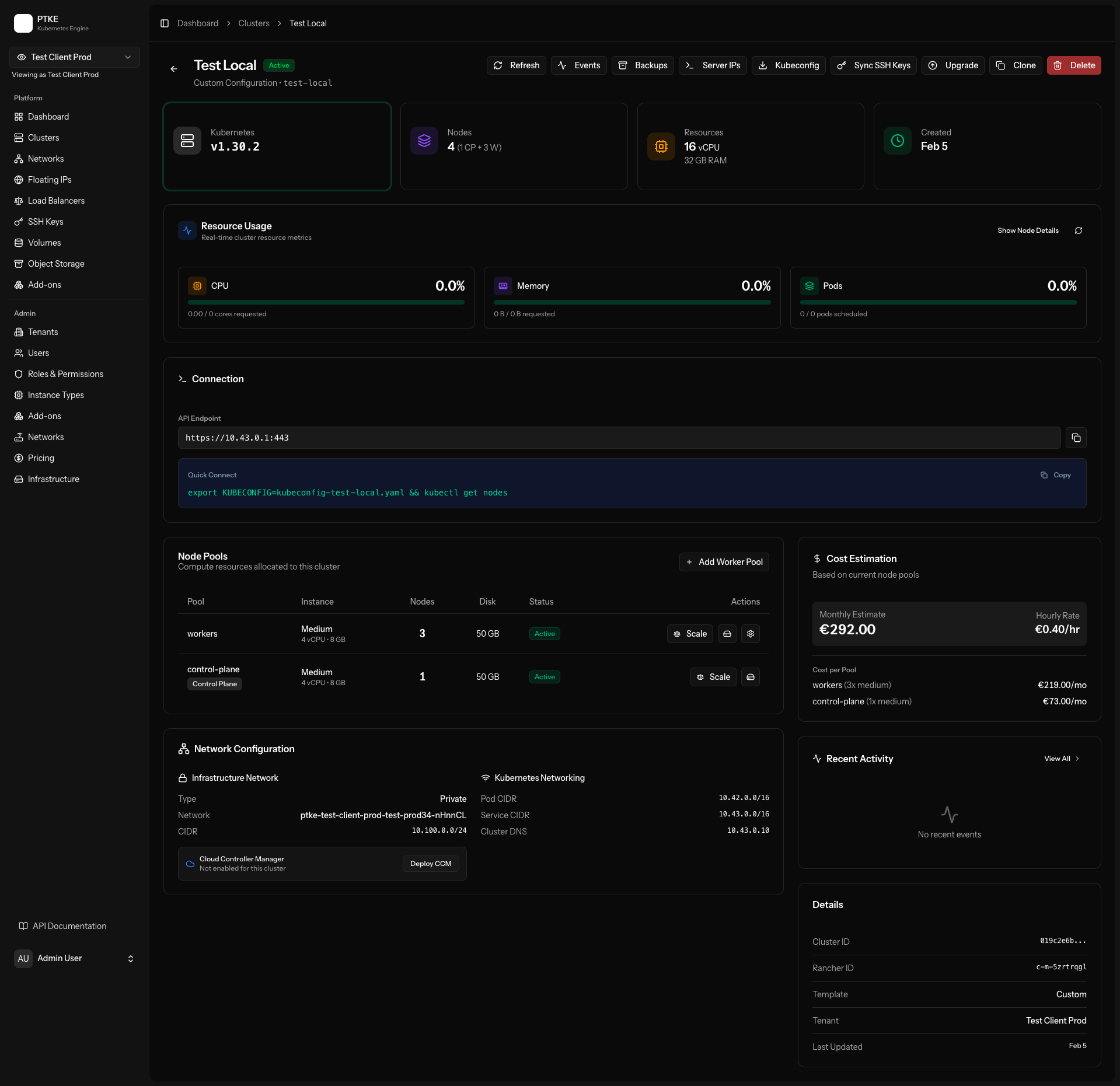 Customer Self-Service Portal — 2